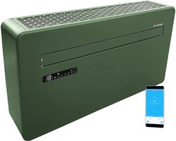 AirExchange Elements 12-R Monoblock Warmtepomp Airconditioning | Kies uw eigen kleur | Energiezuinig koelen, verwarmen, ontvochtigen en reinigen | Zonder Buitenunit | 80m² (12.000btu)