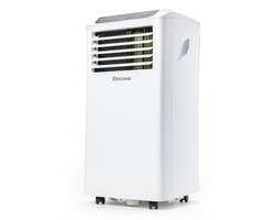 DHome DA9KWE supplied by Daewoo - 3-in-1 Mobiele Airco 9000 BTU - Luchtontvochtiging - Met Ventilatorstand - Aircooler - Airconditioning Voor Slaapkamer en Woonkamer