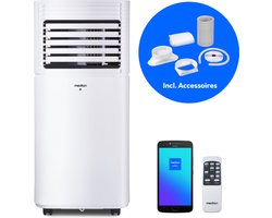 Medion P901 airconditioner (MD 37732) - koelen - ontvochtigen en ventileren - koelcapaciteit 9.000 BTU - koelmiddel R290 - max. 32m² - app en stembediening incl. raamkit