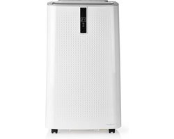 Nedis Mobiele Airconditioner - 12000 BTU - 100 m³ - 3 Snelheden - Afstandsbediening - Uitschakeltimer - Wit