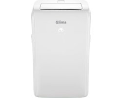 Qlima P 528 - Mobiele airco - 3-in-1 functie - Inclusief Wifi - Geschikt voor Ontvochtiging - 2700 Watt