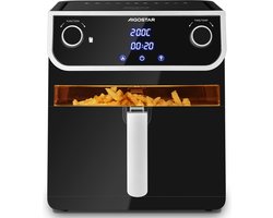 Aigostar Airfryer XXL - Heteluchtfriteuse - 12 Automatische Programma's - 8L - 1700W - Zwart | 30I0T Joy