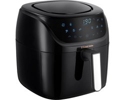 Airfryer - 8L - 10 Kookprogramma's - 220°C - Touchscreen - 240V - 1800W - 5,5KG - Zwart -