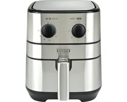 Airfryer xl - Heteluchtfriteuse - 4 Liter inhoud voor 1 kg friet - Air fryer met draaiknoppen