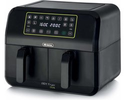 Ariete 4623 l Dubbele Airfryer XXL l Twee Kookvakken l 8 Liter l 1700 Watt l Dual Zone Technologie l 8 automatische programma's