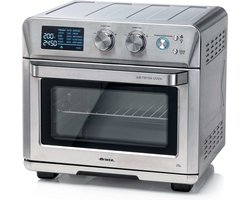 Ariete 4629/11 - Airfryer oven - 25 liter - 1700 Watt - LED-display - 15 programma's - tot max. 230 °C - Zilver