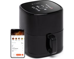 BluMill Digitale Airfryer - 8 Programma's - Timer - 5L - Te bedienen met Touch Screen of Gratis App