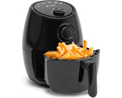 BluMill Mini Airfryer - Compacte Heteluchtfriteuse - Airfyer 2 Personen - 1000W - 2L