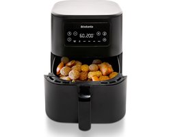 Brabantia Airfryer - 5.7 liter - 1700 Watt - Touchscreen - PFAS-vrije Antiaanbaklaag - 6 Automatische Programma's - BBEK1137