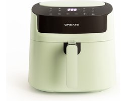 CREATE AIR FRYER PROLARGE - Friteuse zonder olie - 6.2L, 6 -7 personen - 1500W - Pastel Green