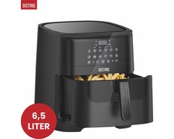 DistinQ Heteluchtfriteuse XXL AirFryer - 1800Watt - Inhoud 6,5 liter - Zwart