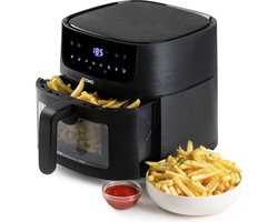 DOMO DO540FR Airfryer XXL - 6L - Heteluchtfriteuse met kijkvenster - 1500W