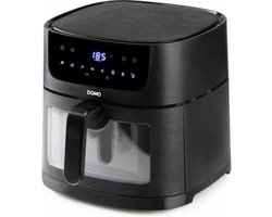 DOMO DO543FR Airfryer XXL - 8L - Heteluchtfriteuse met Kijkvenster - Zwart