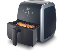 Fritel SnackTastic 5804 - Airfryer 3,2l + 1200g + 1450W - zwart/zilver