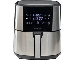 Gastronoma Heteluchtfriteuse - Airfryer 8L - Inclusief Accessoires - 18290007 - RVS/Zwart