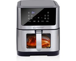 Heteluchtfriteuse - Airfryer 1800W - 8 liter - Touchscreen LED scherm