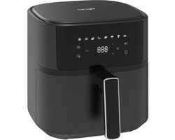 Iceagle Air Fryer AF625 6,5L XL - 1700W Olievrije friteuse met metalen binnenkant | Heteluchtfriteuse, LED-display, 8 programma's, recepten