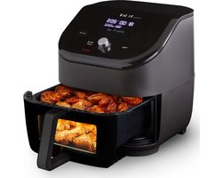 Instant Vortex Plus ClearCook 5,7L Airfryer - Revolutionaire 6-in-1 Heteluchtfriteuse - Doorzichtig Kookvenster - 95% Minder Olie - Gezondere Maaltijden - Grote Capaciteit voor Hele Familie - Eenvoudige Reiniging - Gebruiksvriendelijk Touchscreen!