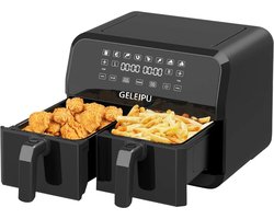 Instinct® Airfryer XXL - 8 Kookinstellingen, Anti aanbak laag, Vaatwasmachinebestendige Mand, Auto Uitschakeling, 1700W - 8L