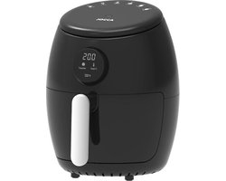 Jocca Airfryer 2L - Heteluchtfriteuse - Airfryers - Air Fryer - 1000W - Glans Zwart - 2066