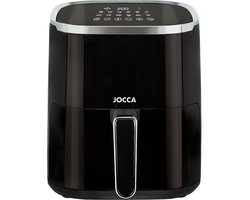 Jocca Airfryer - Heteluchtfriteuse - Digitale Airfryer - Airfryers - 5L - Airfryer xl - Airfryer xxl - 1450W - Zwart - 2196