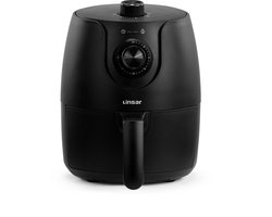 Linsar - Mini Airfryer - heteluchtfriteuse Met timer, temperatuurregeling en automatische uitschakeling - 1200 watt