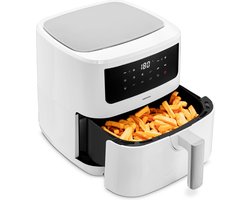 Medion P10 Airfryer XXL - Heteluchtfriteuse XXL - Frituurmand 6,8 liter - Hetelucht Oven - 2150 Watt - 9 automatische programma's - Wit