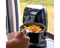 Mestic MA-100 Camping Airfryer - Voor 1-2 personen - 900W vermogen - Laag wattage en compact formaat