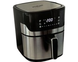 Michelino Airfryer 6,5L - Heteluchtfriteuse - Digitaal - Zwart