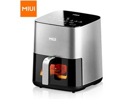 Miui - 5l Friteuse - Elektrische Friteuse Oven - Olieloos Fornuis - Aanraakbediening - Anti-Aanbakmand