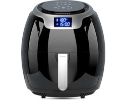 Niceey Airfryer XXL - Heteluchtfriteuse - 1800W - 8,0L - Incl. Kookboek - Zwart