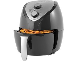 Petra Heteluchtfriteuse – 1300 W – 3.2L – bakplaat met antiaanbaklaag – instelbare temperatuur