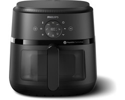 Philips 2000 Series Airfryer NA230/00 - Kookvenster - 6.2 L - Zwart