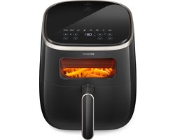 Philips Airfryer 3000 Series - HD9257/80 – 5,6 liter (XL) - Heteluchtfriteuse – 13 in 1 kookfuncties - Met venster