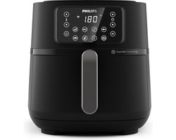 Philips Airfryer Connected 5000 series - HD9285/90 - 7,2 liter (XXL) - Heteluchtfriteuse - Rapid Air - App Connect