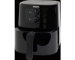 Philips Airfryer - Heteluchtfriteuse met Rapid Air Technologie - Gezonde Gerechten met 90% Minder Vet - 2000W - Geschikt voor 4-5 Personen"