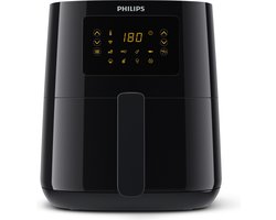 Philips Essential App Connect Airfryer 5000 Series- HD9255/90 - 4,1 liter (L) - Heteluchtfriteuse - RapidAir - 13 in 1 kookfuncties