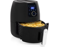 Princess Digitale Airfryer XXL 182025 - Heteluchtfriteuse - 4.5 liter - 8 voorgeprogrammeerde programma’s - Inclusief grillrek - 1500 W - Zwart