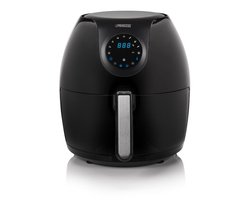 Princess Digitale Family Airfryer XXL 182050 - Heteluchtfriteuse - Groot 5,2 liter - Inclusief gratis bakvorm - 7 voorgeprogrammeerde programma's - 1700 W - Zwart