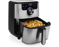 Princess Smart Airfryer 182037 - Heteluchtfriteuse - WiFi - 4,5 liter - 8 programma's - Digital Touchscreen - 1500 W - RVS