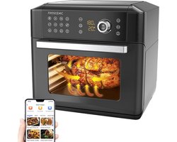 Proscenic T31 1700W Air Fryer Oven, 15L Grote Capaciteit, 12 Voorkeursinstellingen, 360 Graden Luchtcirculatie, Omschakelherinnering