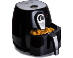 Royalty Line ® AF-3.1 Airfryer - Heteluchtfriteuse XL - Airfryer XL - 3 Liter - Geschikt Voor 800 Gram Friet - 1400W - Zwart