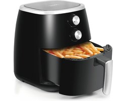 Royalty Line® AF1500 Airfryer XL - 5 Liter Airfryers - 1500W Heteluchtfriteuse Met Timer - Zwart