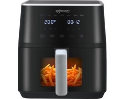 Safecourt Kitchen Airfryer XL - Heteluchtfriteuse - 1700W - 5L Inhoud - 40ºC tot 200ºC - Zwart