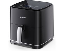 Sharp AF-GS552AE-B XL Airfryer - Heteluchtfriteuse - 5.5 liter - 1650 Watt - zwart