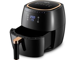 Swiss Pro+ Airfryer XL - Heteluchtfriteuse XXL - 1890W - 7,0L Inhoud - 80ºC tot 200ºC - Zwart