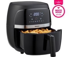 Tomado TAF3202B - Airfryer - Heteluchtfriteuse - 3,2 liter inhoud - Digitaal display - 500 gr friet - Beste Koop - Aug 2024