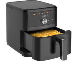 Tomado TAF6001B - XXL Airfryer - 6 liter - Hetelucht friteuse - 1000 gr friet - Digitaal display - Zwart