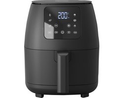 Tristar Airfryer Mini Crispy FR-9015 - 2 liter - Digitale Heteluchtfriteuse - PFAS vrij - 6 kookprogramma's - Antiaanbaklaag - Regelbare thermostaat - 1500W