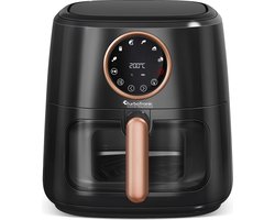 TurboTronic AF200 Digitale Airfryer – Heteluchtfriteuse – 7,6 Liter - Zwart